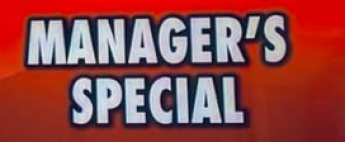 Manager's Special Wash